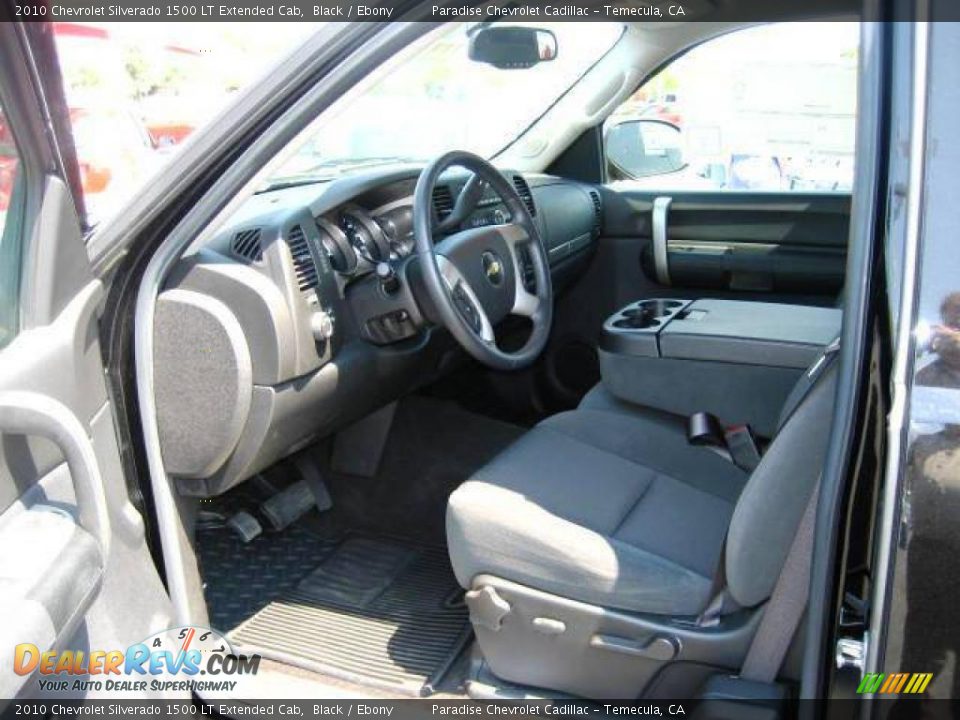 2010 Chevrolet Silverado 1500 LT Extended Cab Black / Ebony Photo #5