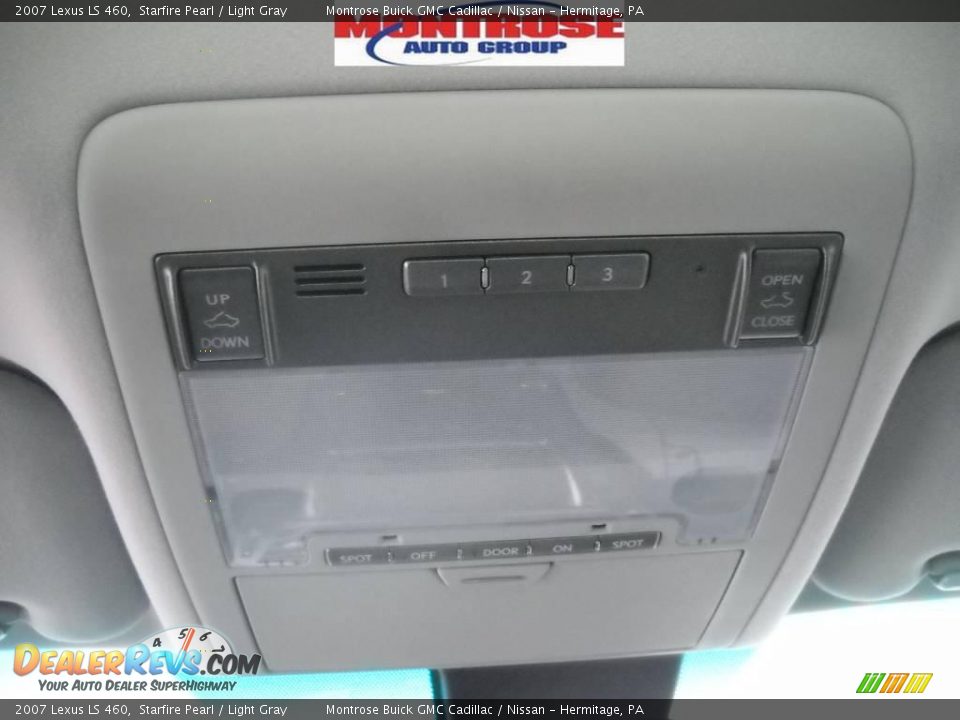 2007 Lexus LS 460 Starfire Pearl / Light Gray Photo #26
