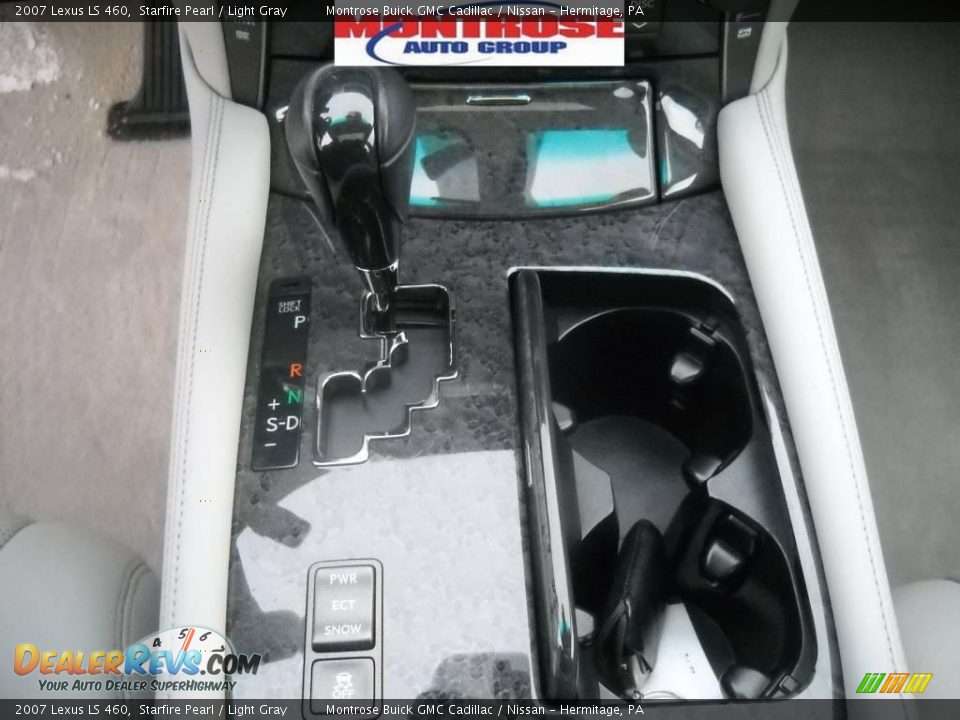 2007 Lexus LS 460 Starfire Pearl / Light Gray Photo #28