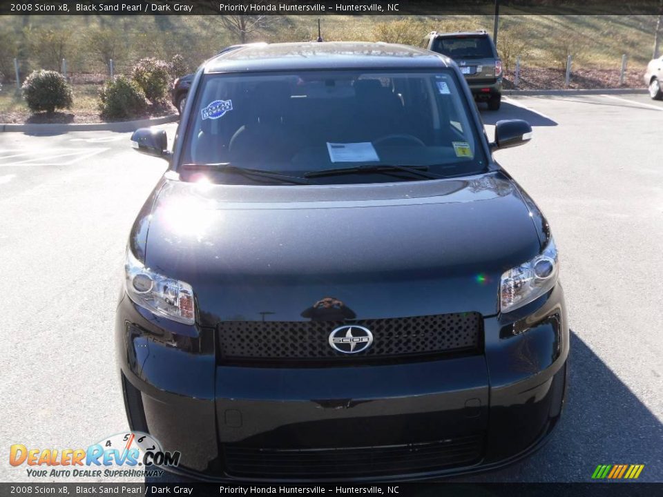 2008 Scion xB Black Sand Pearl / Dark Gray Photo #2
