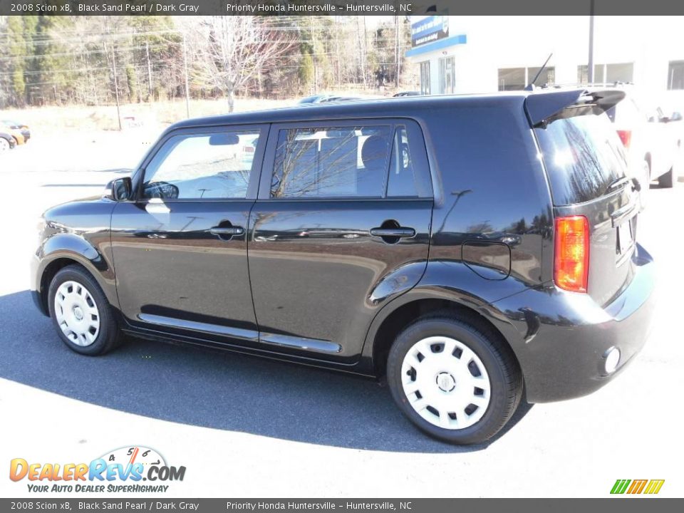 2008 Scion xB Black Sand Pearl / Dark Gray Photo #4
