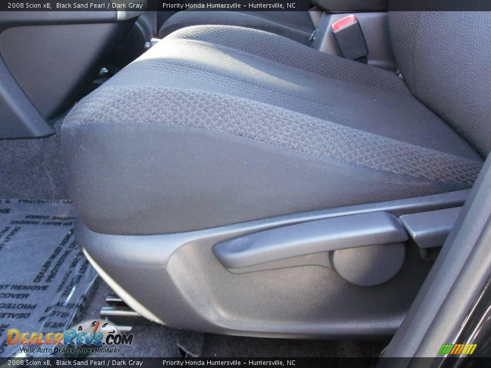 2008 Scion xB Black Sand Pearl / Dark Gray Photo #8