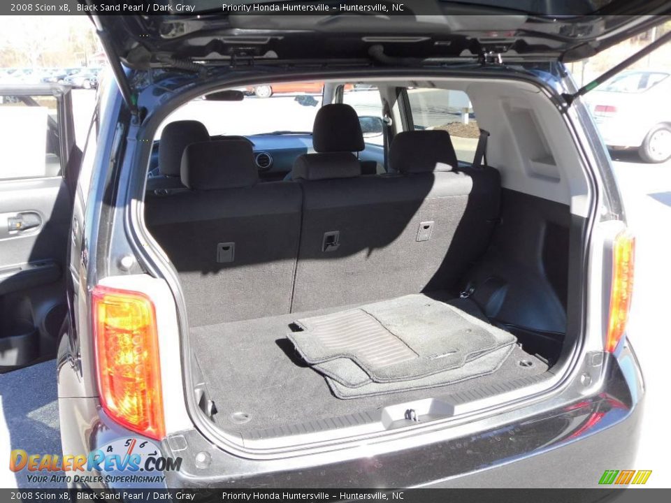2008 Scion xB Black Sand Pearl / Dark Gray Photo #12