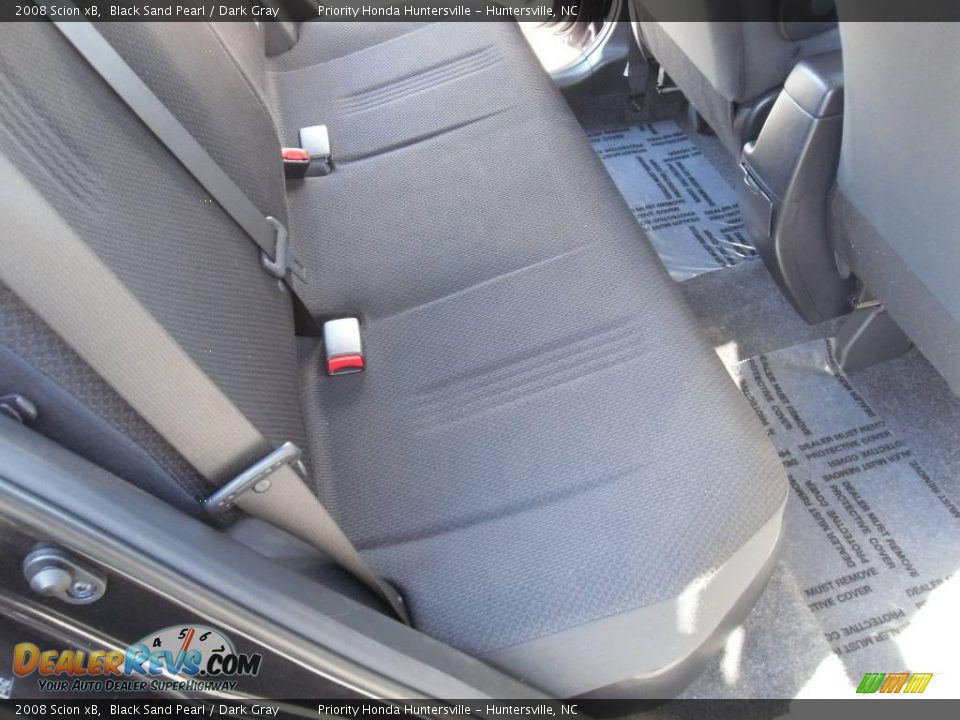 2008 Scion xB Black Sand Pearl / Dark Gray Photo #13