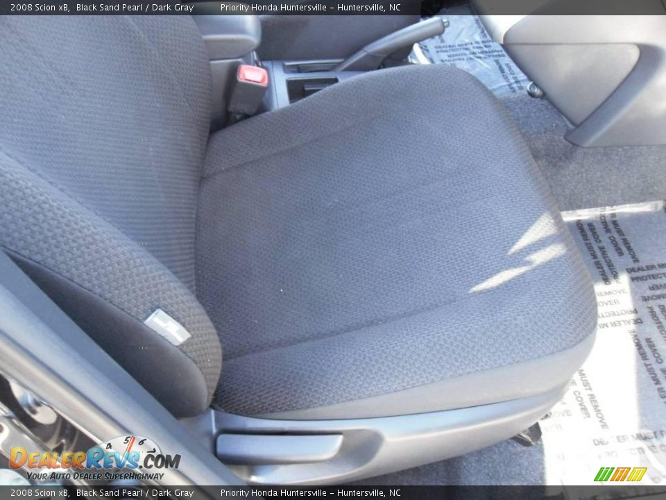 2008 Scion xB Black Sand Pearl / Dark Gray Photo #14