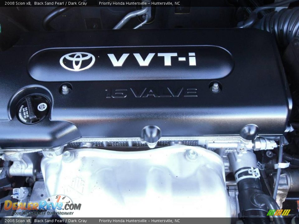 2008 Scion xB Black Sand Pearl / Dark Gray Photo #18