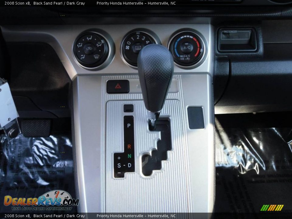 2008 Scion xB Black Sand Pearl / Dark Gray Photo #21