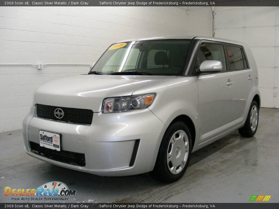 2009 Scion xB Classic Silver Metallic / Dark Gray Photo #1