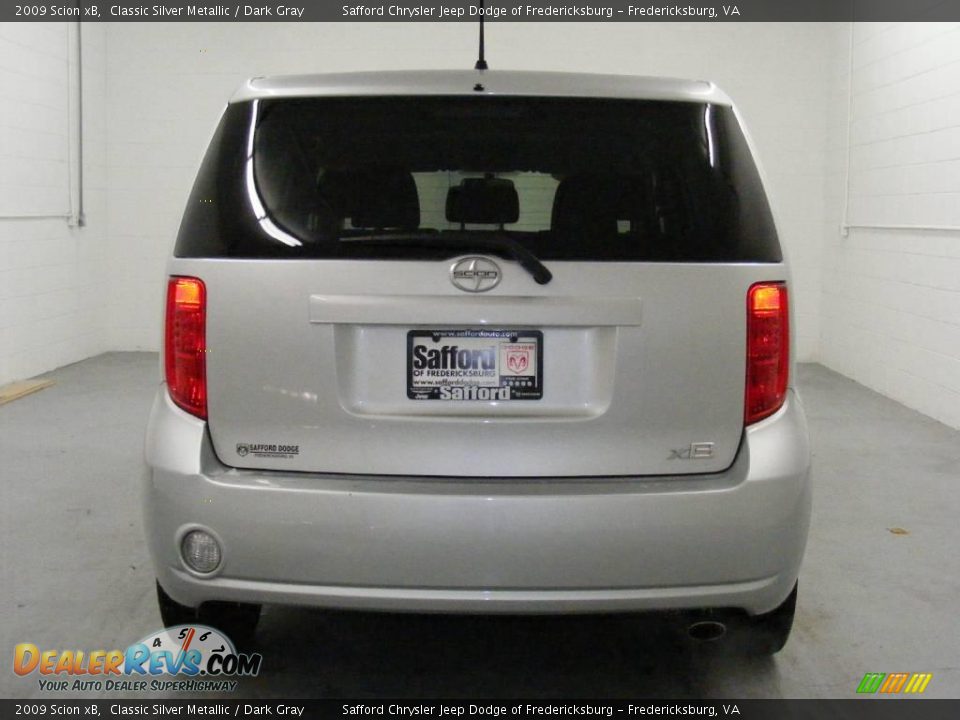 2009 Scion xB Classic Silver Metallic / Dark Gray Photo #5