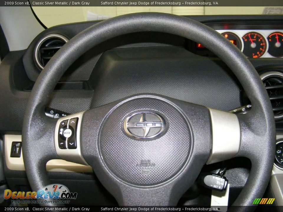 2009 Scion xB Classic Silver Metallic / Dark Gray Photo #8