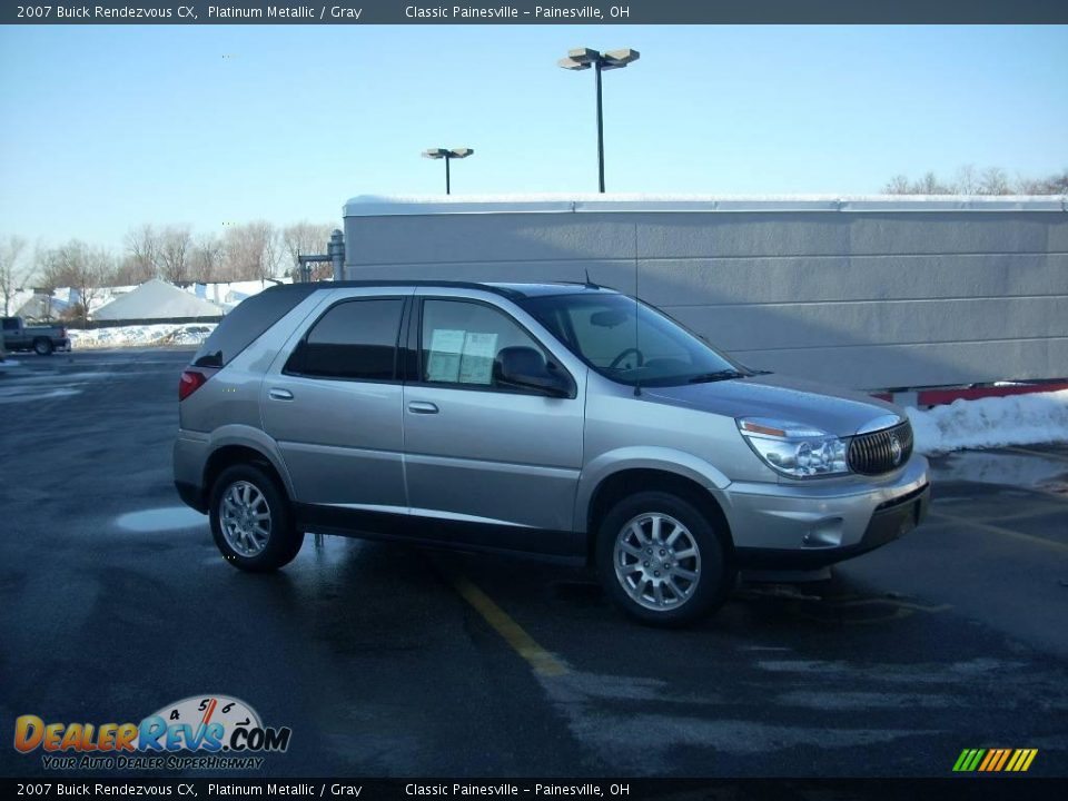 2007 Buick Rendezvous CX Platinum Metallic / Gray Photo #1