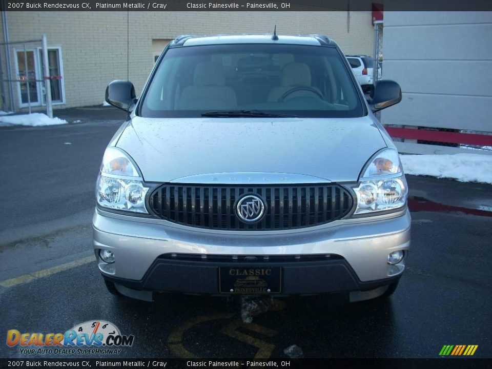 2007 Buick Rendezvous CX Platinum Metallic / Gray Photo #2