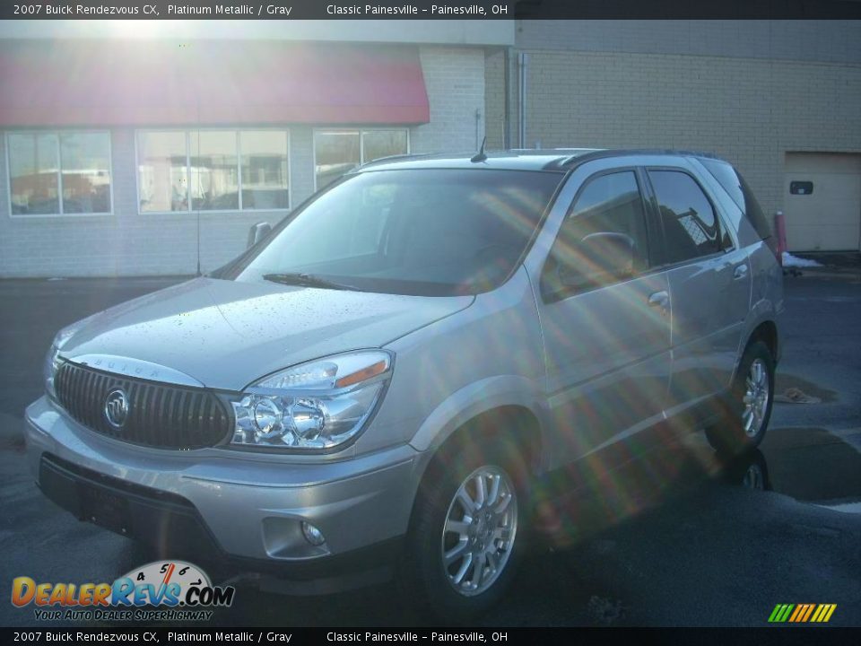 2007 Buick Rendezvous CX Platinum Metallic / Gray Photo #3