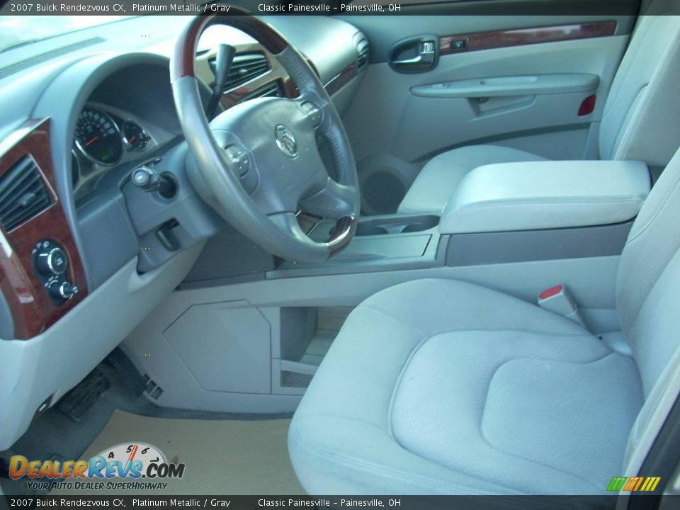 2007 Buick Rendezvous CX Platinum Metallic / Gray Photo #5