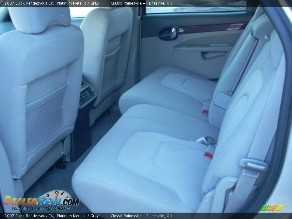 2007 Buick Rendezvous CX Platinum Metallic / Gray Photo #6