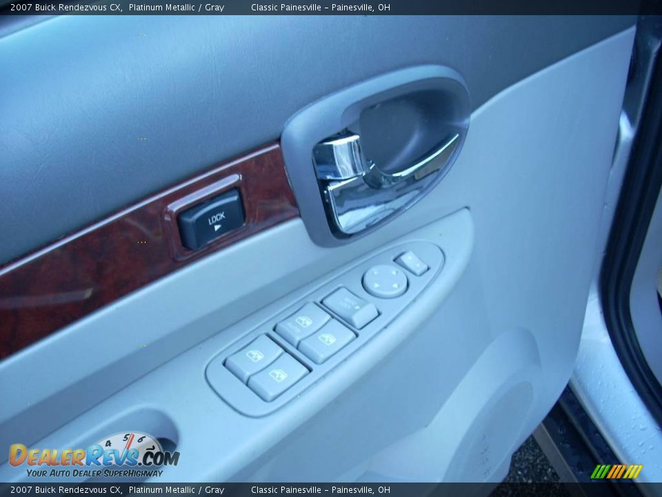 2007 Buick Rendezvous CX Platinum Metallic / Gray Photo #7
