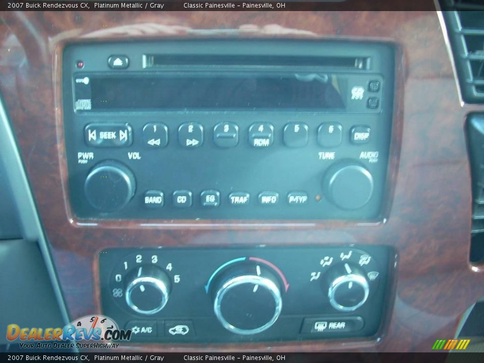 2007 Buick Rendezvous CX Platinum Metallic / Gray Photo #9