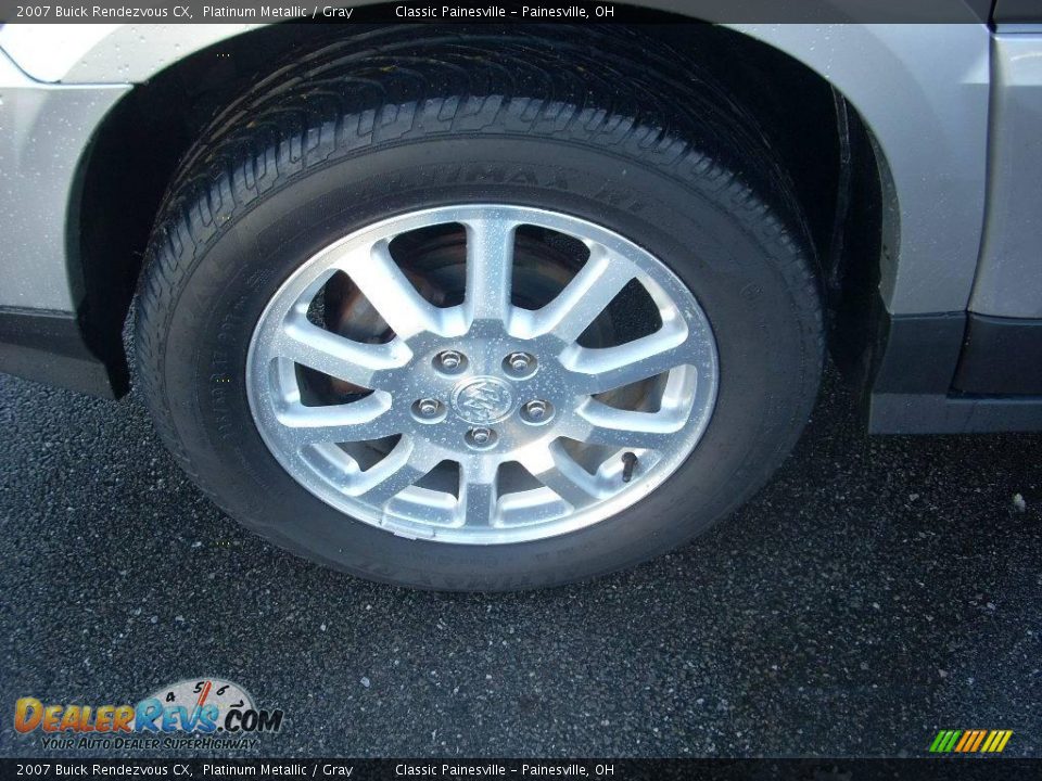 2007 Buick Rendezvous CX Platinum Metallic / Gray Photo #13