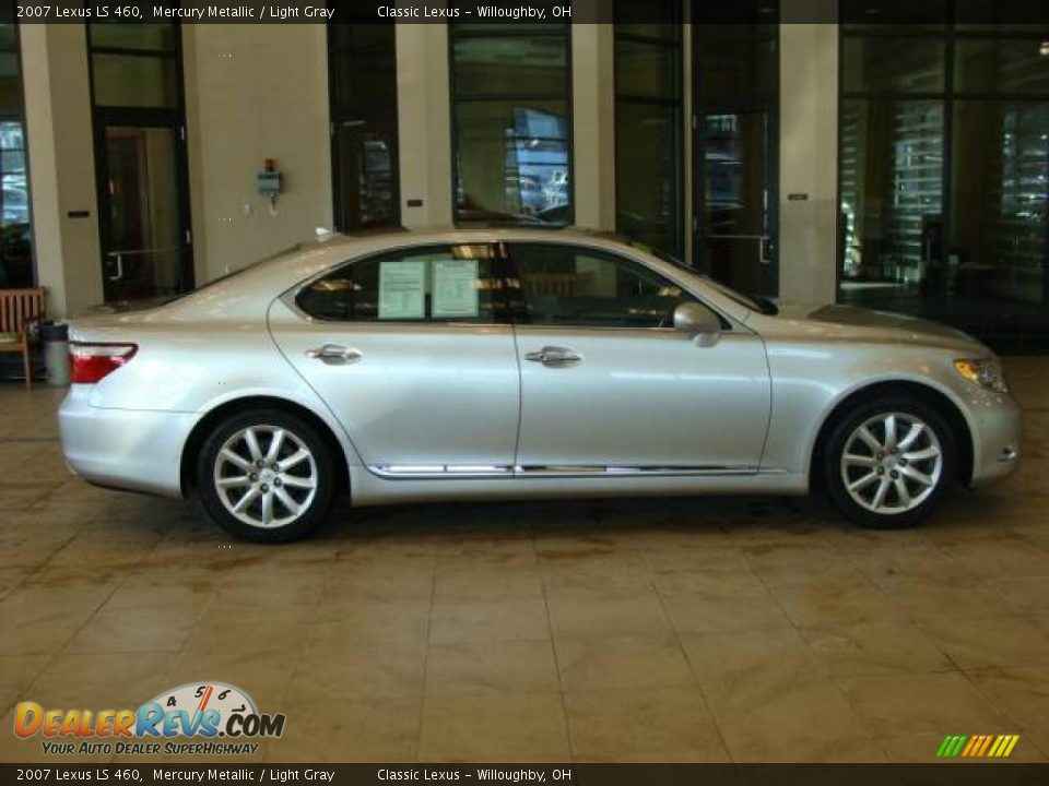 2007 Lexus LS 460 Mercury Metallic / Light Gray Photo #1