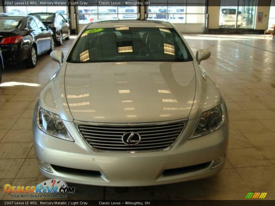 2007 Lexus LS 460 Mercury Metallic / Light Gray Photo #2