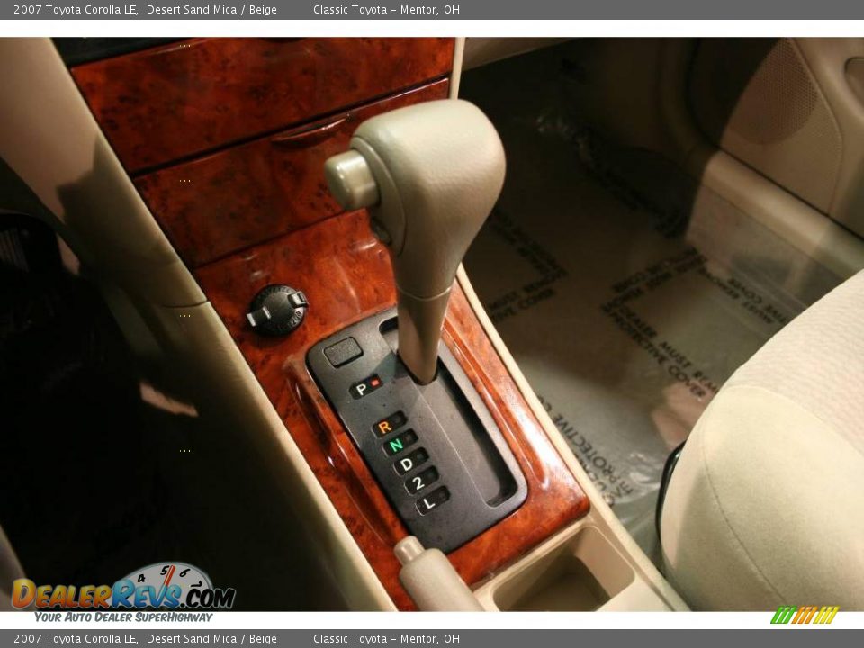 2007 Toyota Corolla LE Desert Sand Mica / Beige Photo #14