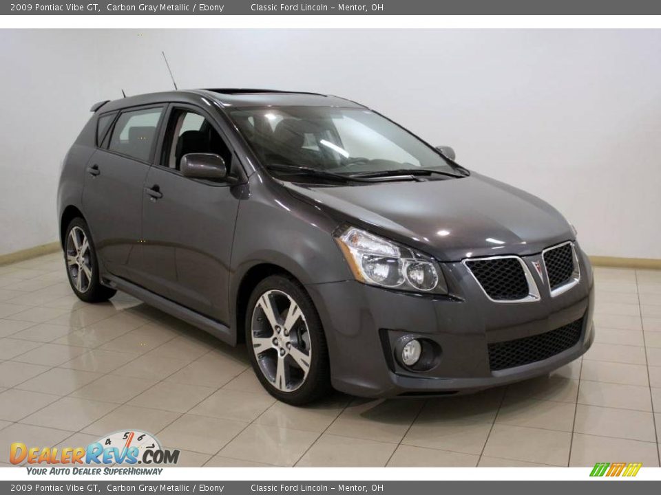 2009 Pontiac Vibe GT Carbon Gray Metallic / Ebony Photo #1