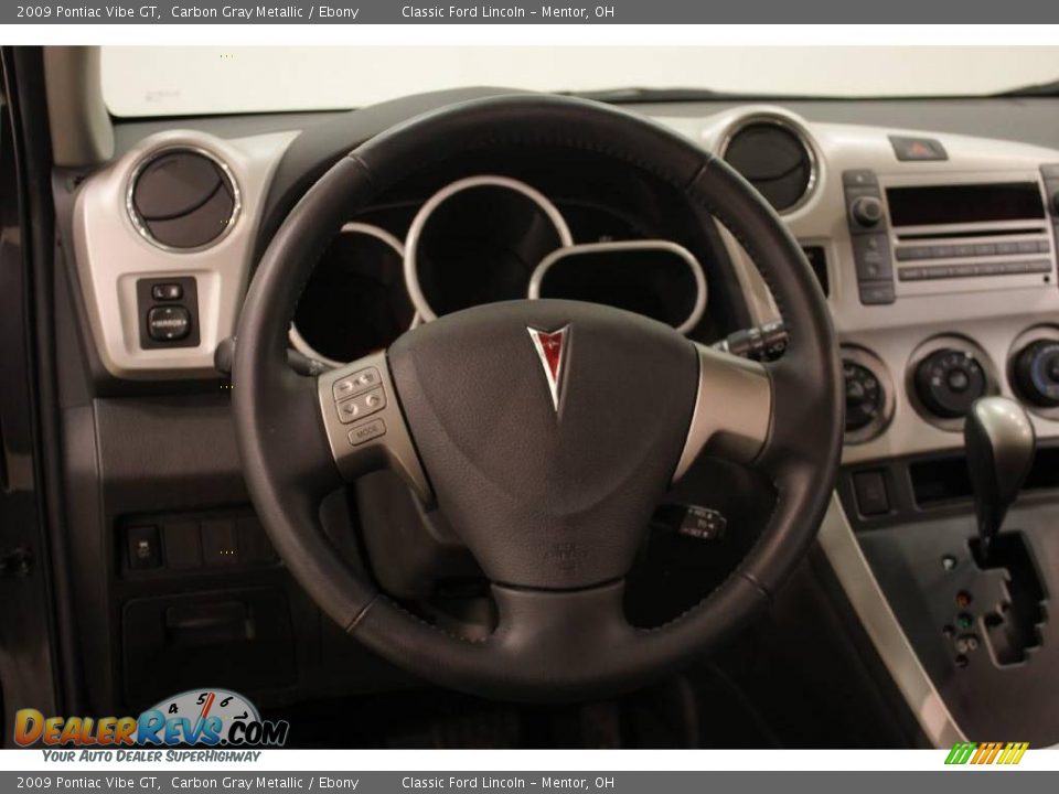 2009 Pontiac Vibe GT Carbon Gray Metallic / Ebony Photo #10