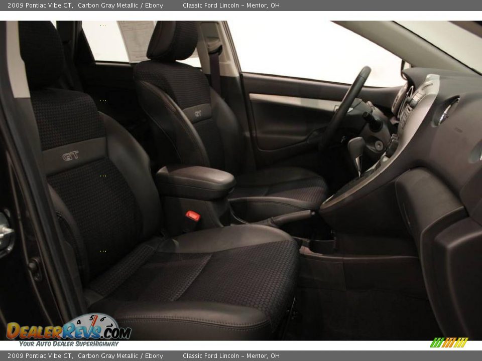 2009 Pontiac Vibe GT Carbon Gray Metallic / Ebony Photo #16