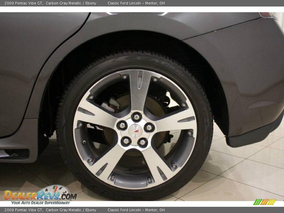 2009 Pontiac Vibe GT Carbon Gray Metallic / Ebony Photo #21