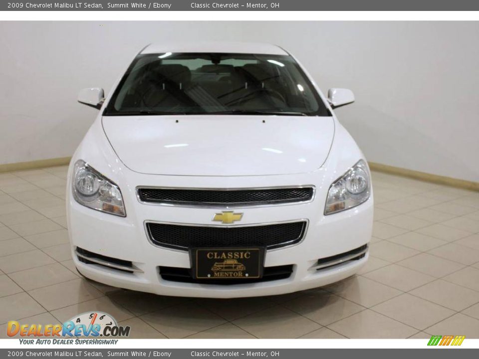 2009 Chevrolet Malibu LT Sedan Summit White / Ebony Photo #2
