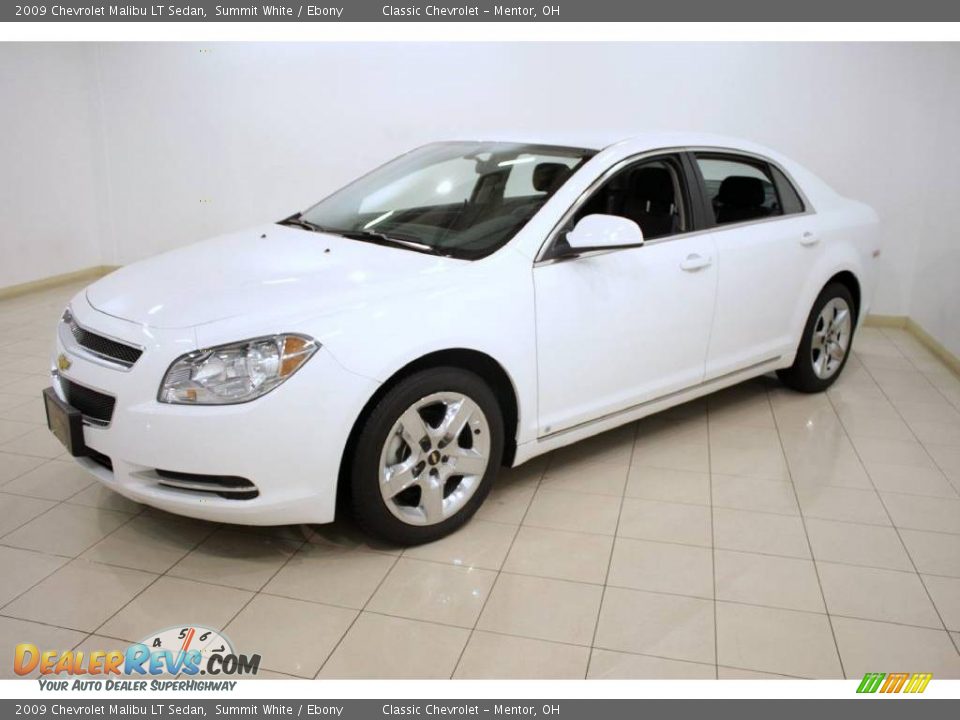2009 Chevrolet Malibu LT Sedan Summit White / Ebony Photo #3
