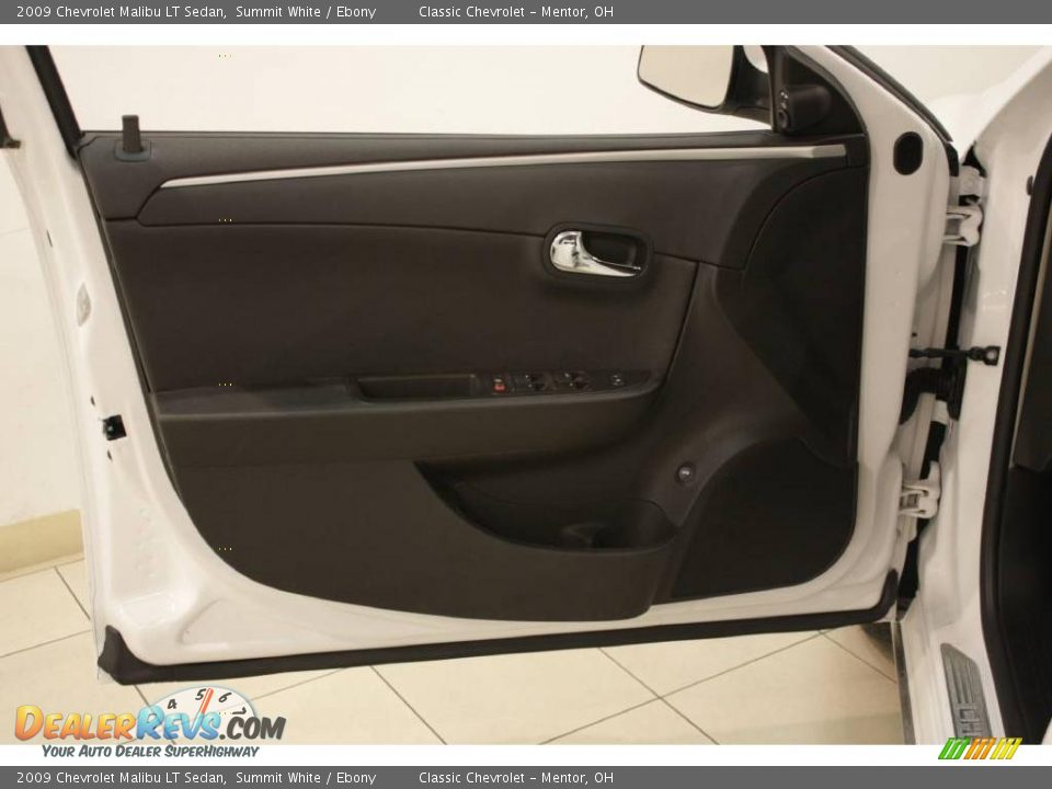 2009 Chevrolet Malibu LT Sedan Summit White / Ebony Photo #8