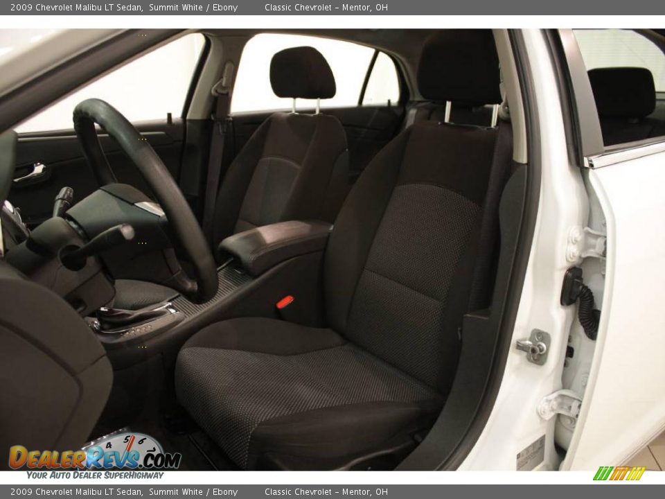 2009 Chevrolet Malibu LT Sedan Summit White / Ebony Photo #9