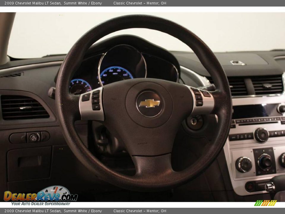 2009 Chevrolet Malibu LT Sedan Summit White / Ebony Photo #10