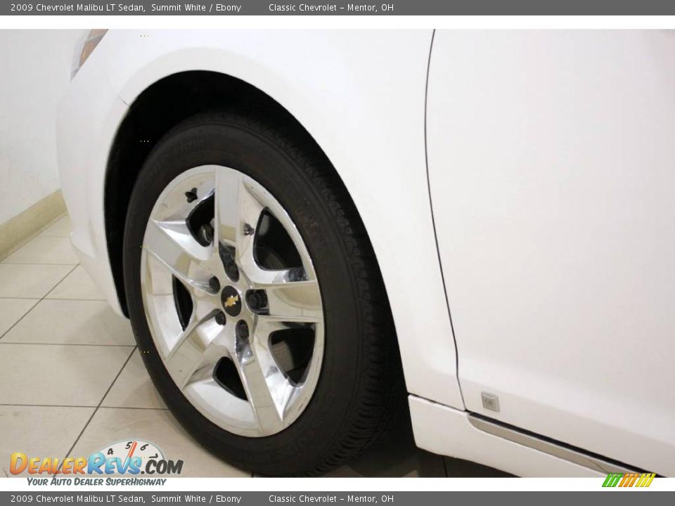 2009 Chevrolet Malibu LT Sedan Summit White / Ebony Photo #20