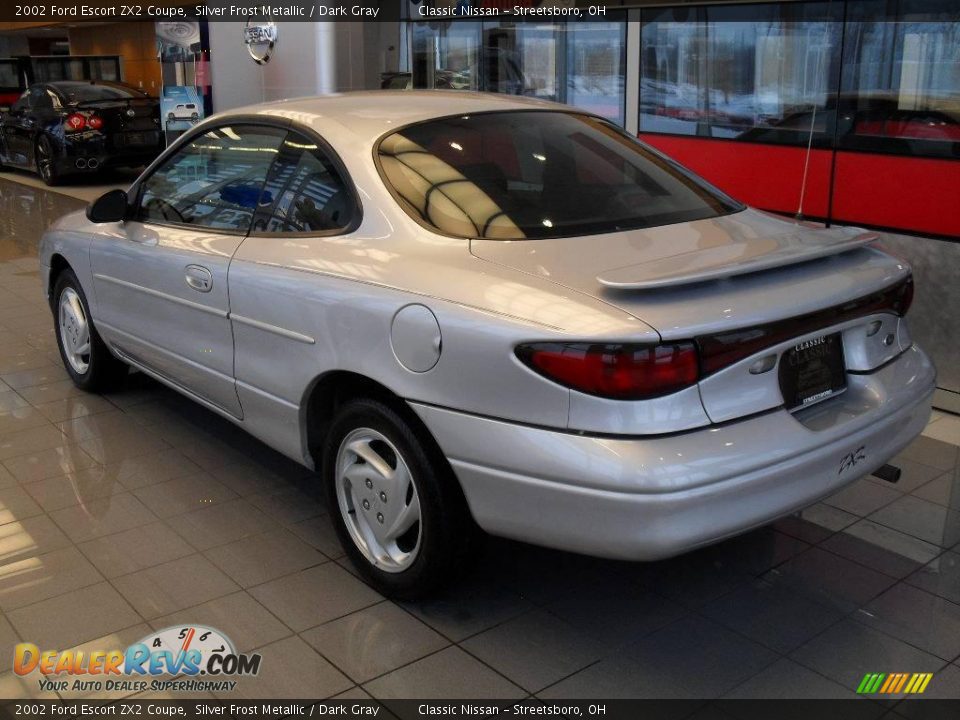 2002 Ford Escort ZX2 Coupe Silver Frost Metallic / Dark Gray Photo #2