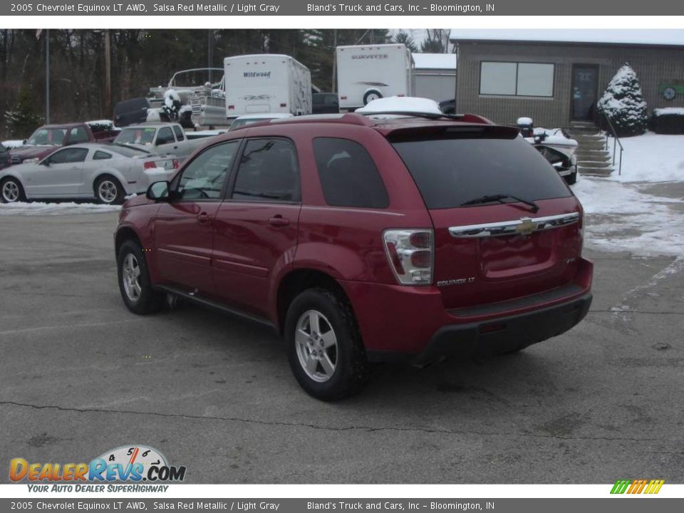 2005 Chevrolet Equinox LT AWD Salsa Red Metallic / Light Gray Photo #3