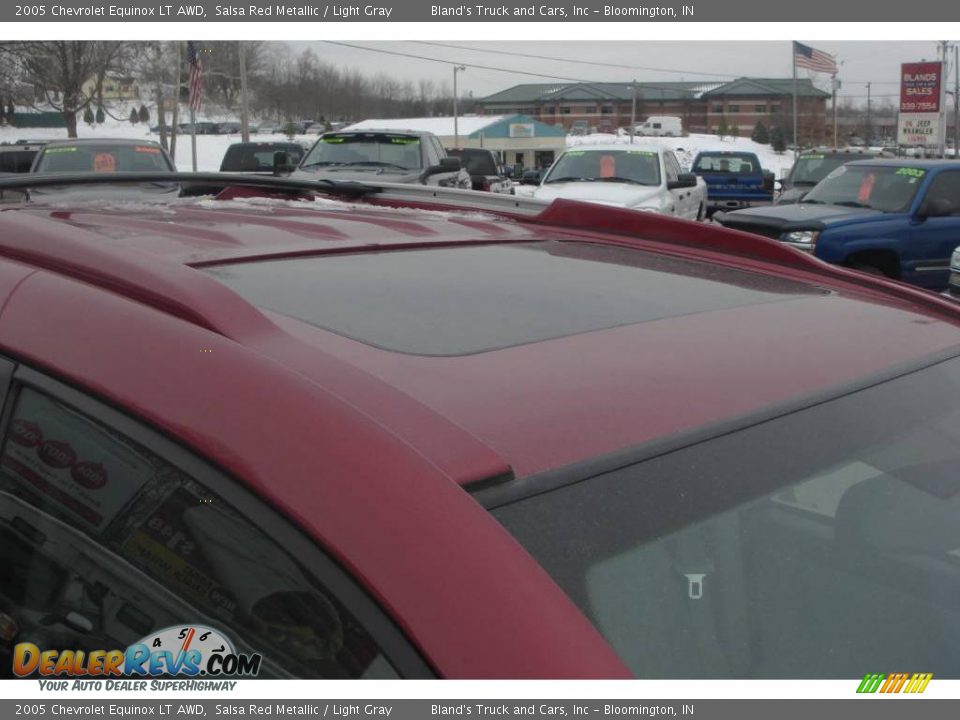 2005 Chevrolet Equinox LT AWD Salsa Red Metallic / Light Gray Photo #8