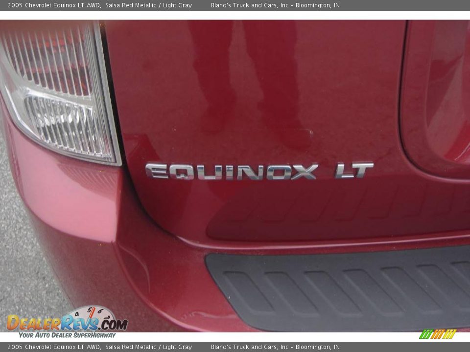 2005 Chevrolet Equinox LT AWD Salsa Red Metallic / Light Gray Photo #9