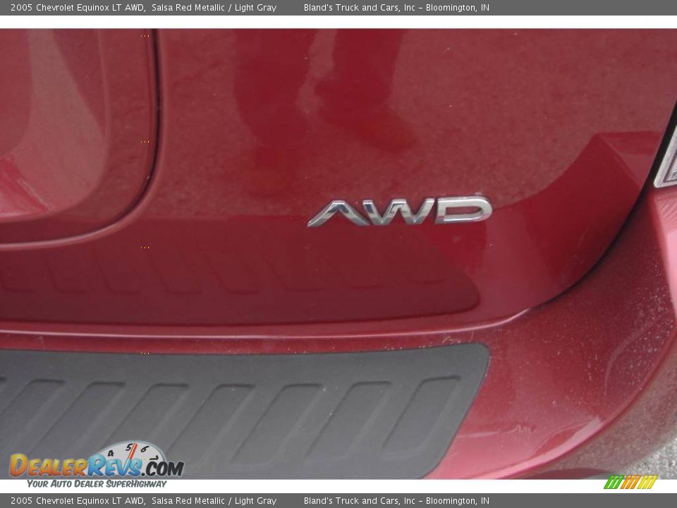 2005 Chevrolet Equinox LT AWD Salsa Red Metallic / Light Gray Photo #10