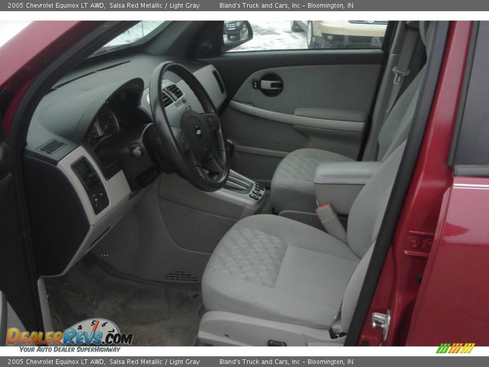 2005 Chevrolet Equinox LT AWD Salsa Red Metallic / Light Gray Photo #11