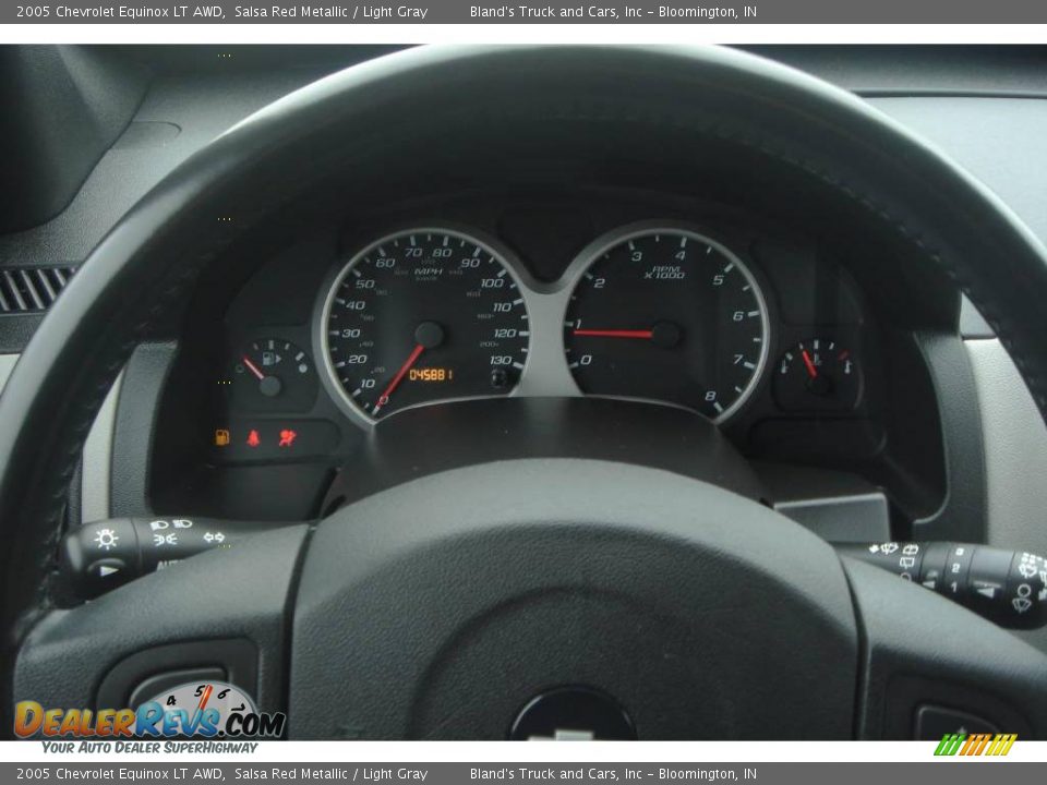 2005 Chevrolet Equinox LT AWD Salsa Red Metallic / Light Gray Photo #12