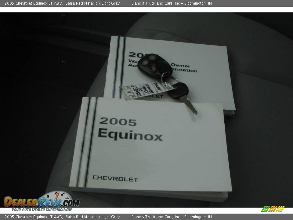 2005 Chevrolet Equinox LT AWD Salsa Red Metallic / Light Gray Photo #22