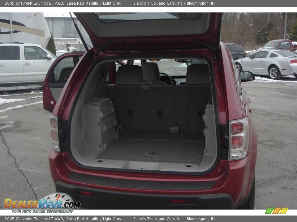 2005 Chevrolet Equinox LT AWD Salsa Red Metallic / Light Gray Photo #24