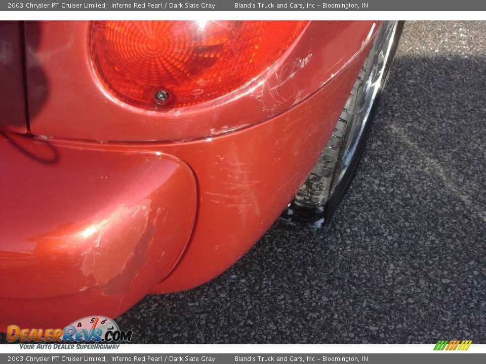 2003 Chrysler PT Cruiser Limited Inferno Red Pearl / Dark Slate Gray Photo #4