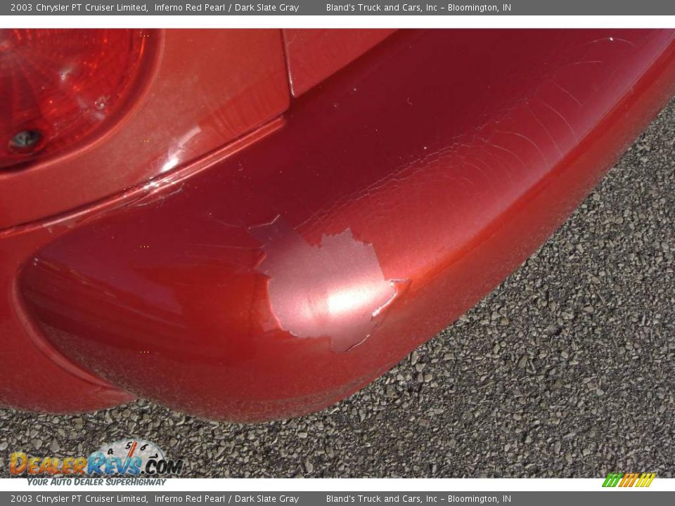 2003 Chrysler PT Cruiser Limited Inferno Red Pearl / Dark Slate Gray Photo #11