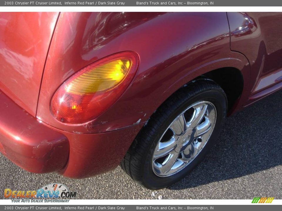 2003 Chrysler PT Cruiser Limited Inferno Red Pearl / Dark Slate Gray Photo #12