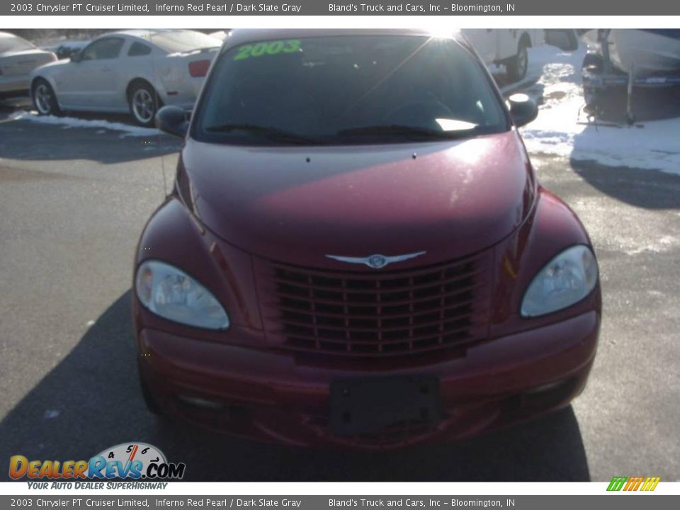 2003 Chrysler PT Cruiser Limited Inferno Red Pearl / Dark Slate Gray Photo #16