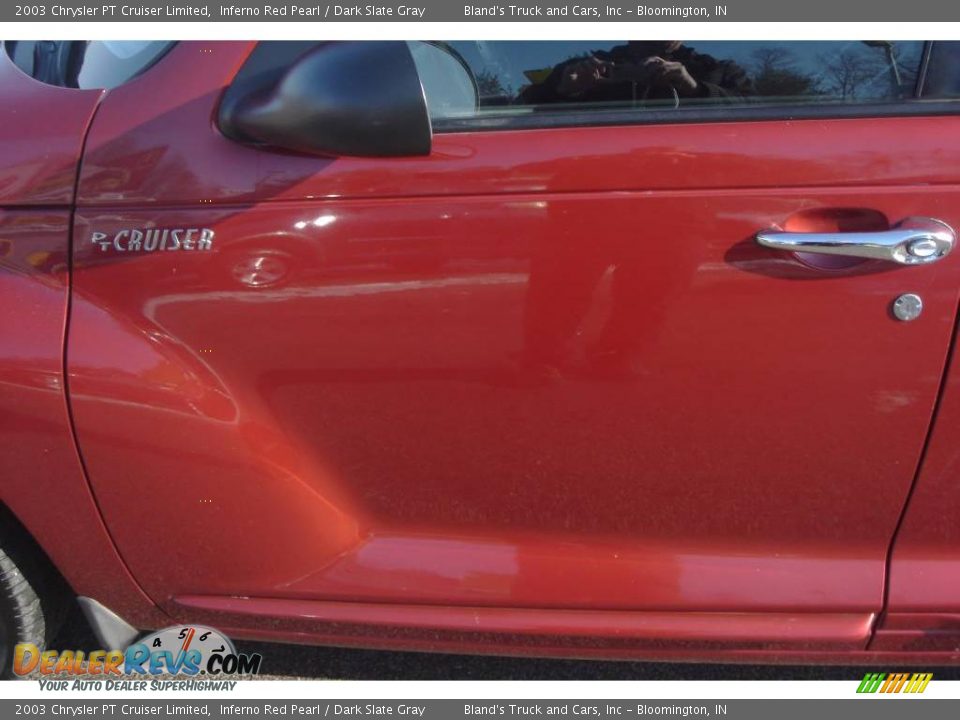 2003 Chrysler PT Cruiser Limited Inferno Red Pearl / Dark Slate Gray Photo #18