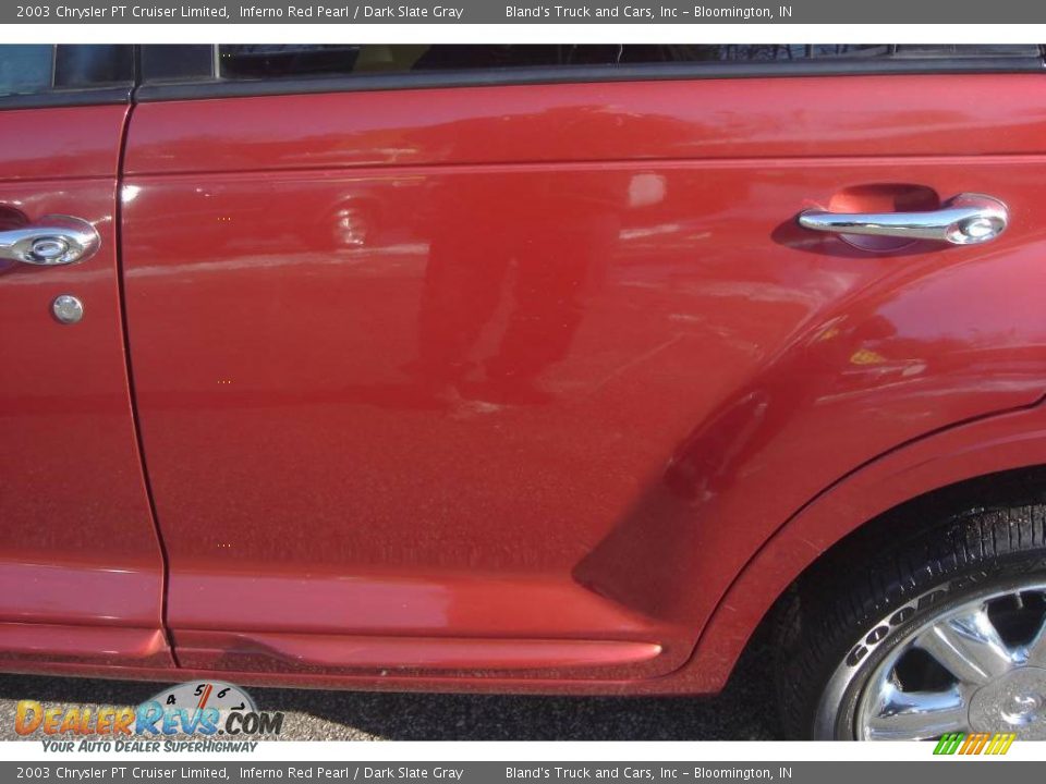 2003 Chrysler PT Cruiser Limited Inferno Red Pearl / Dark Slate Gray Photo #19